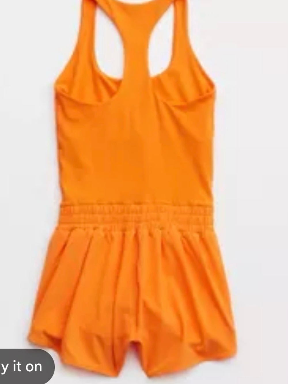 Offline by aerie orange romper size small